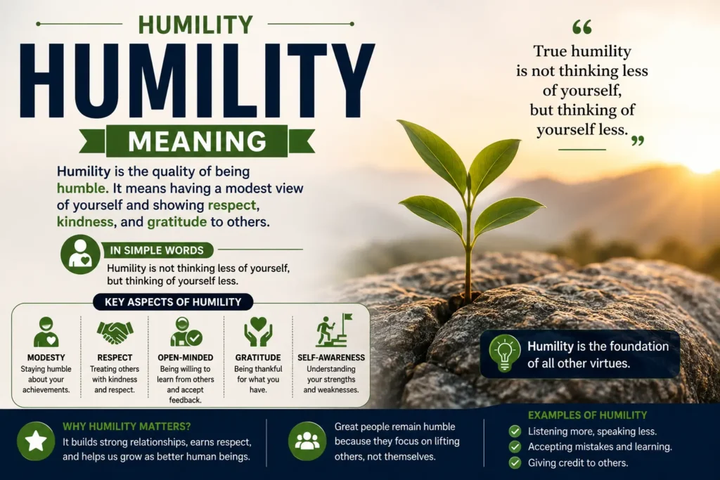 humility meaning