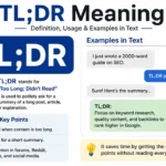 tldr meaning