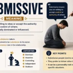 submissive meaning