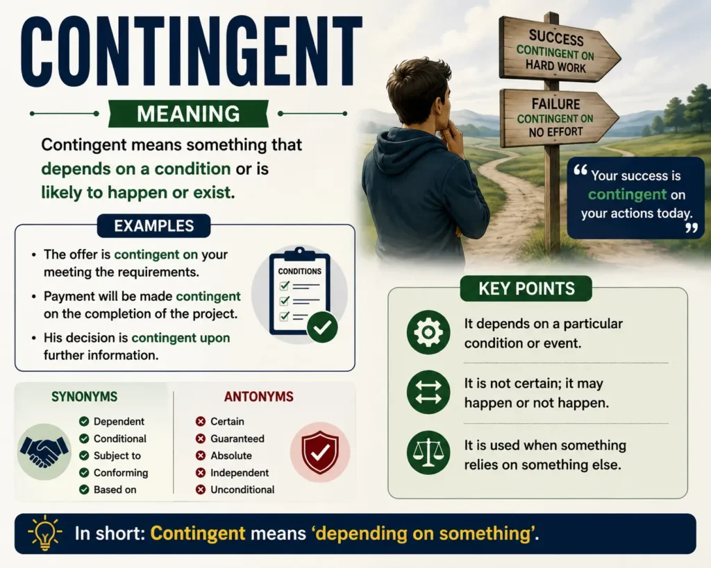 contingent meaning