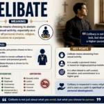celibate meaning