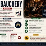 debauchery meaning
