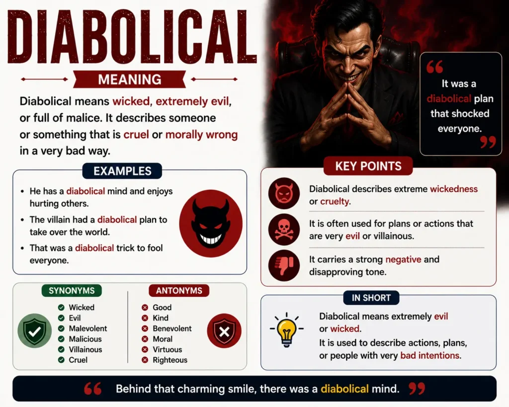 diabolical meaning