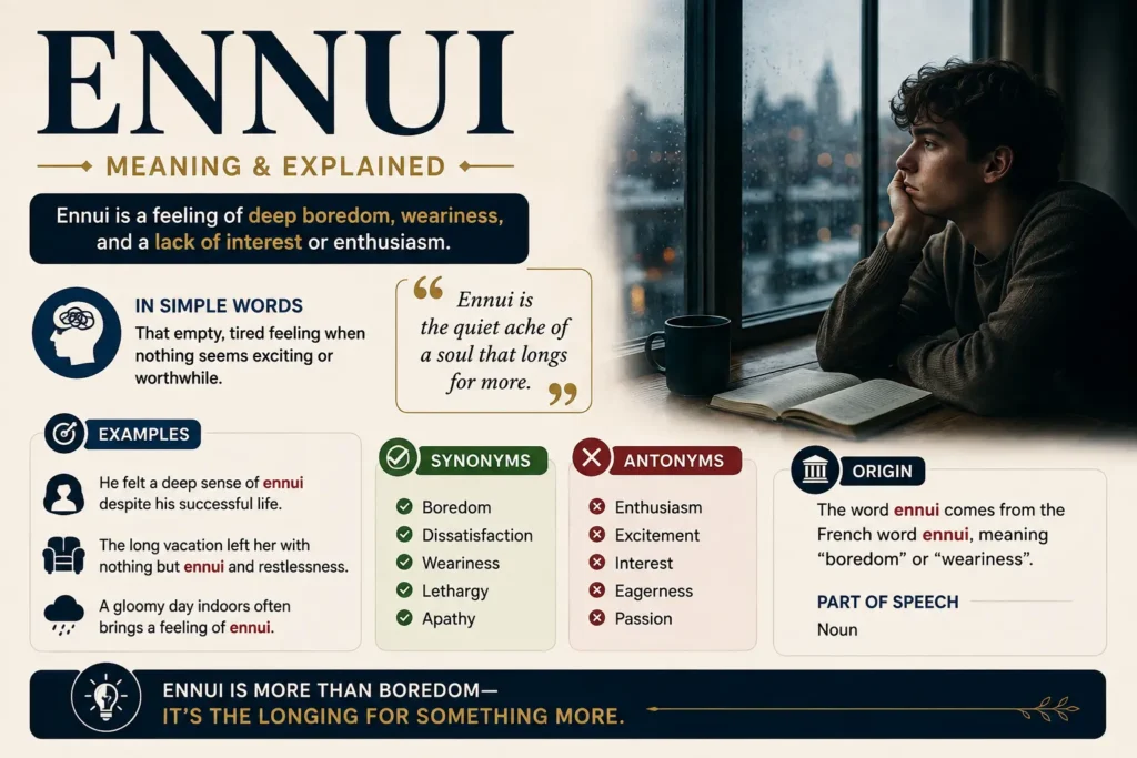 ennui meaning