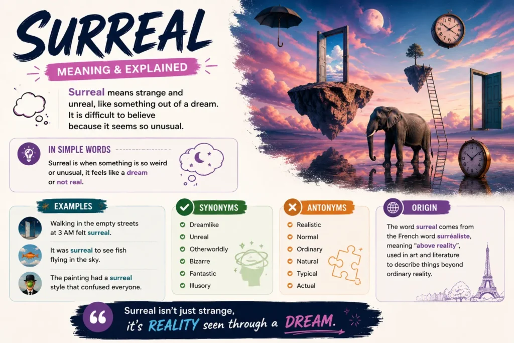 surreal meaning