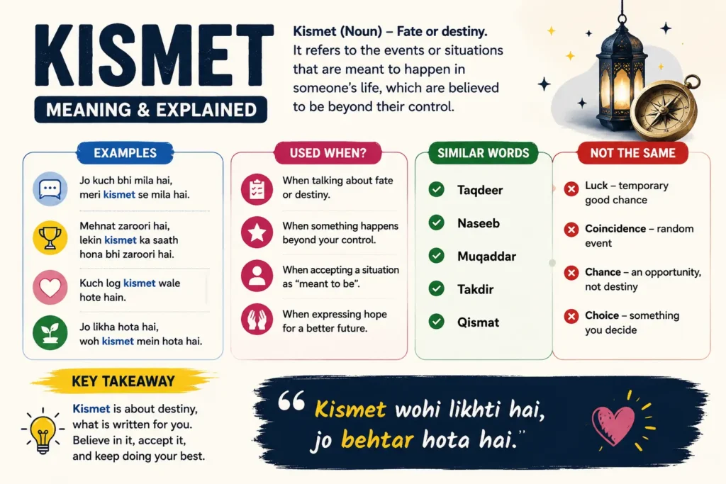 kismet meaning