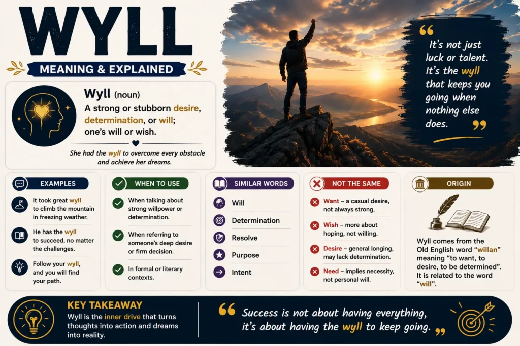 wyll meaning