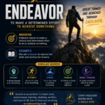 endeavor meaning