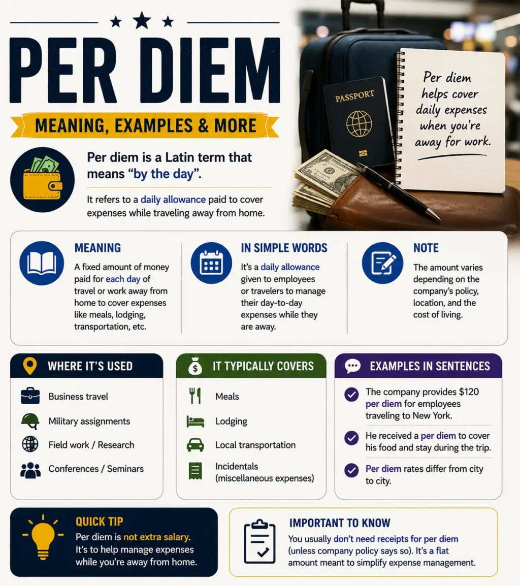 per diem meaning
