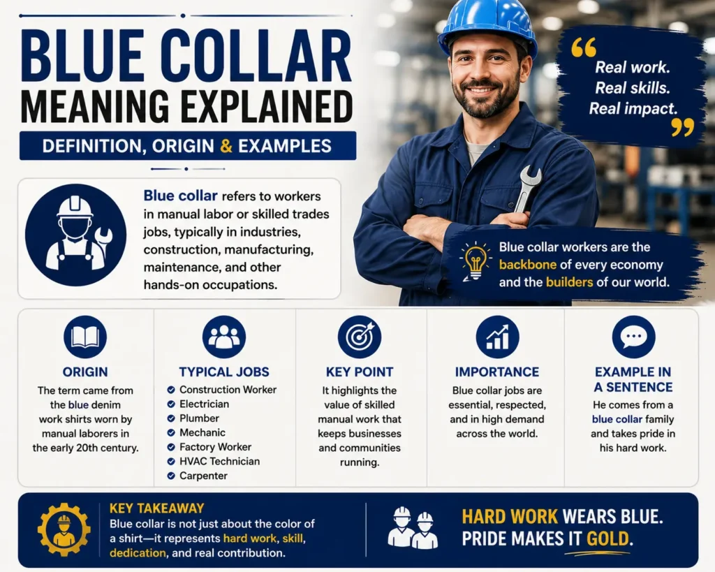 blue collar meaning