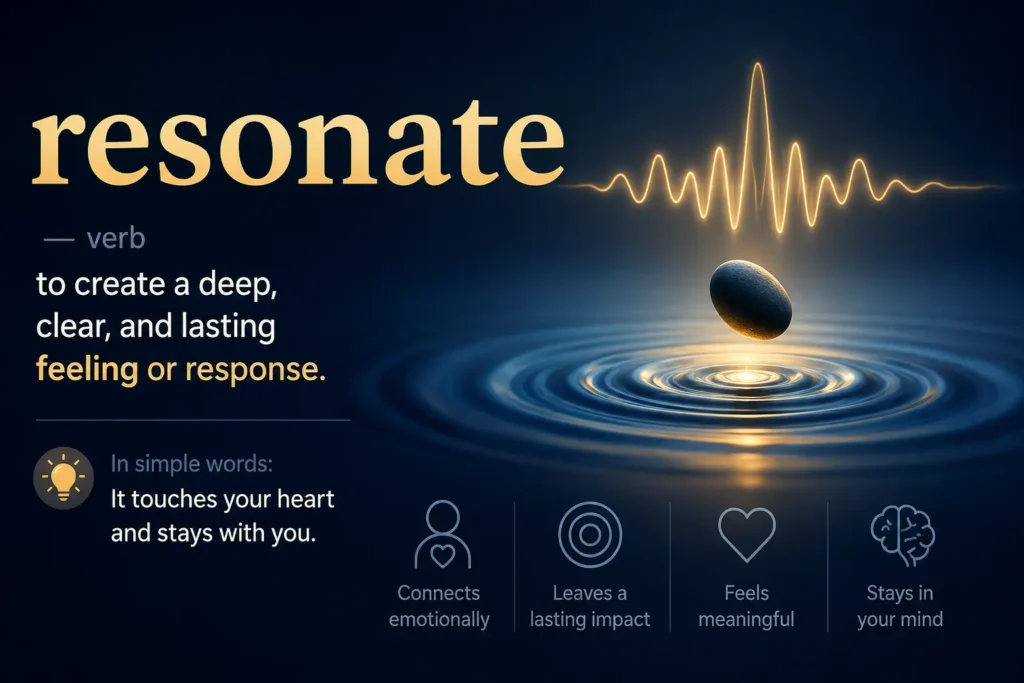 resonate meaning