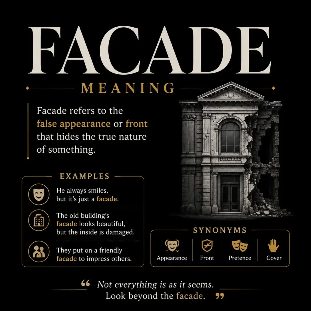facade meaning