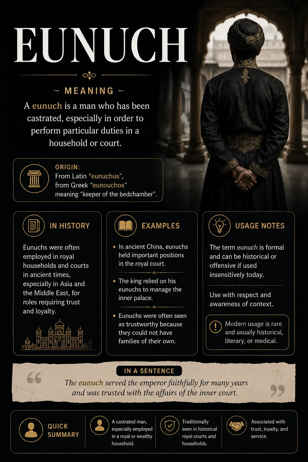 Eunuch Meaning