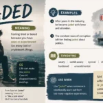 jaded meaning