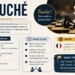 touche meaning