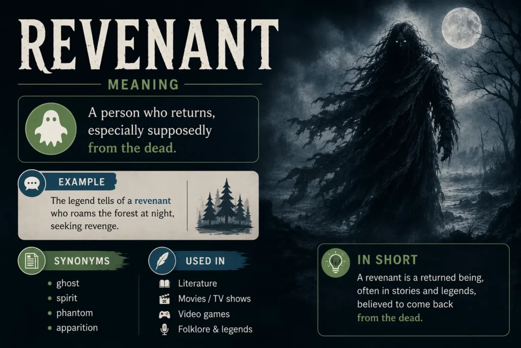 revenant meaning