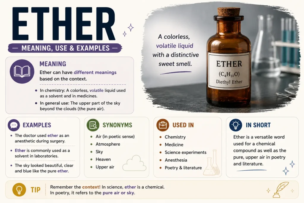 ether meaning