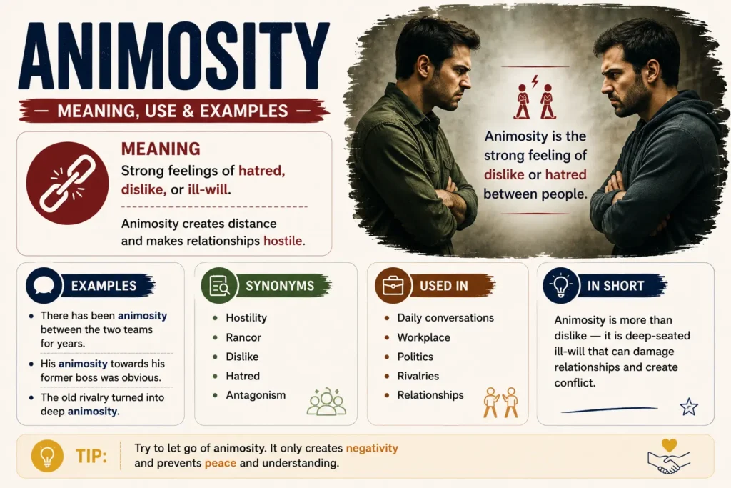 animosity meaning