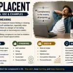 complacent meaning