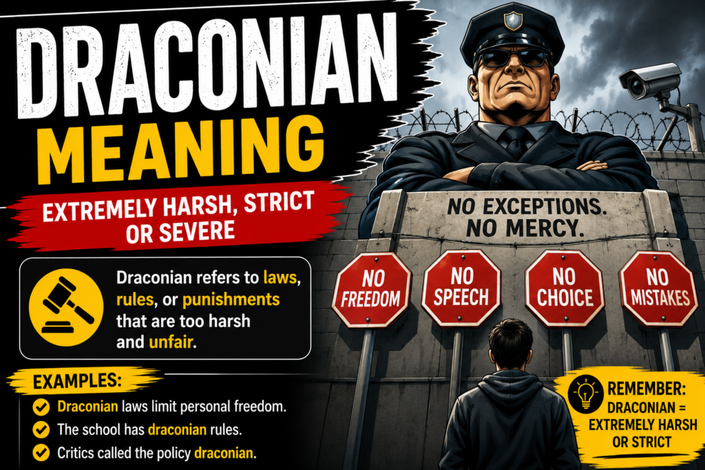 draconian meaning
