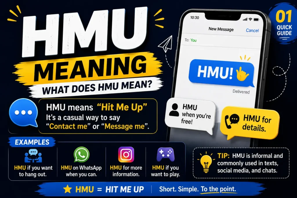 hmu meaning
