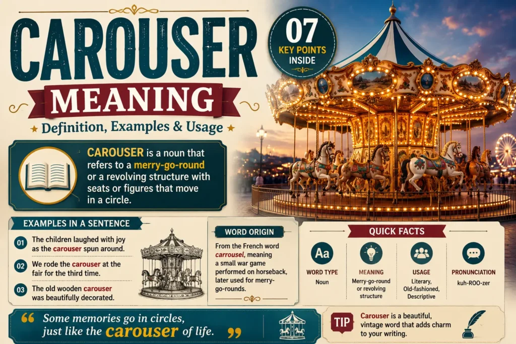 carouser meaning