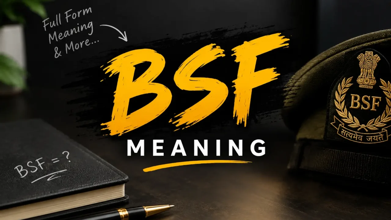 bsf meaning