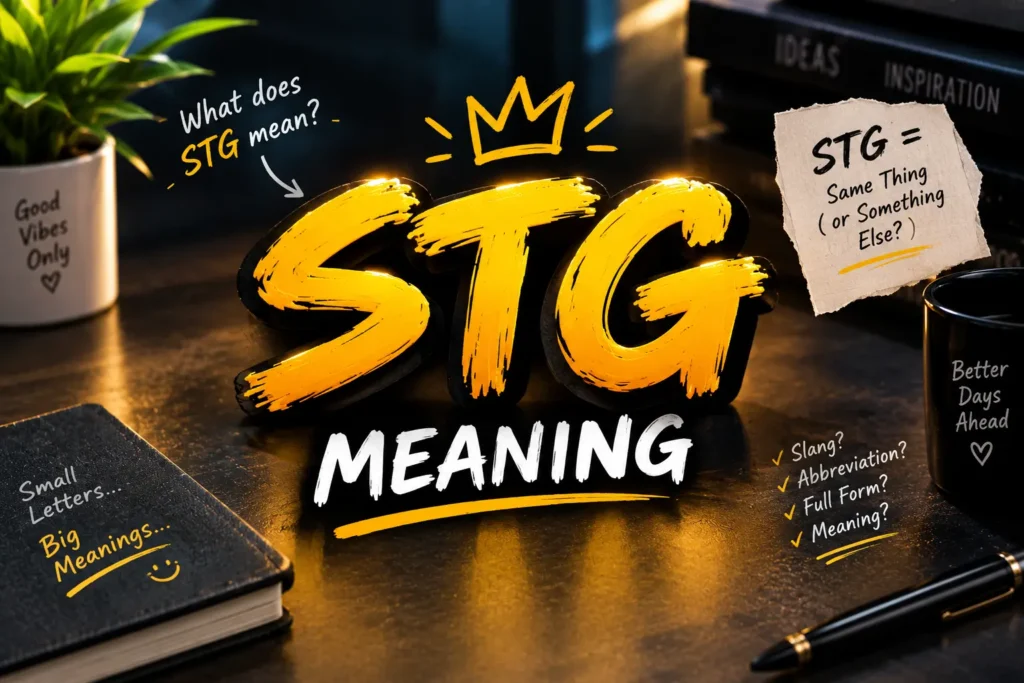 stg meaning