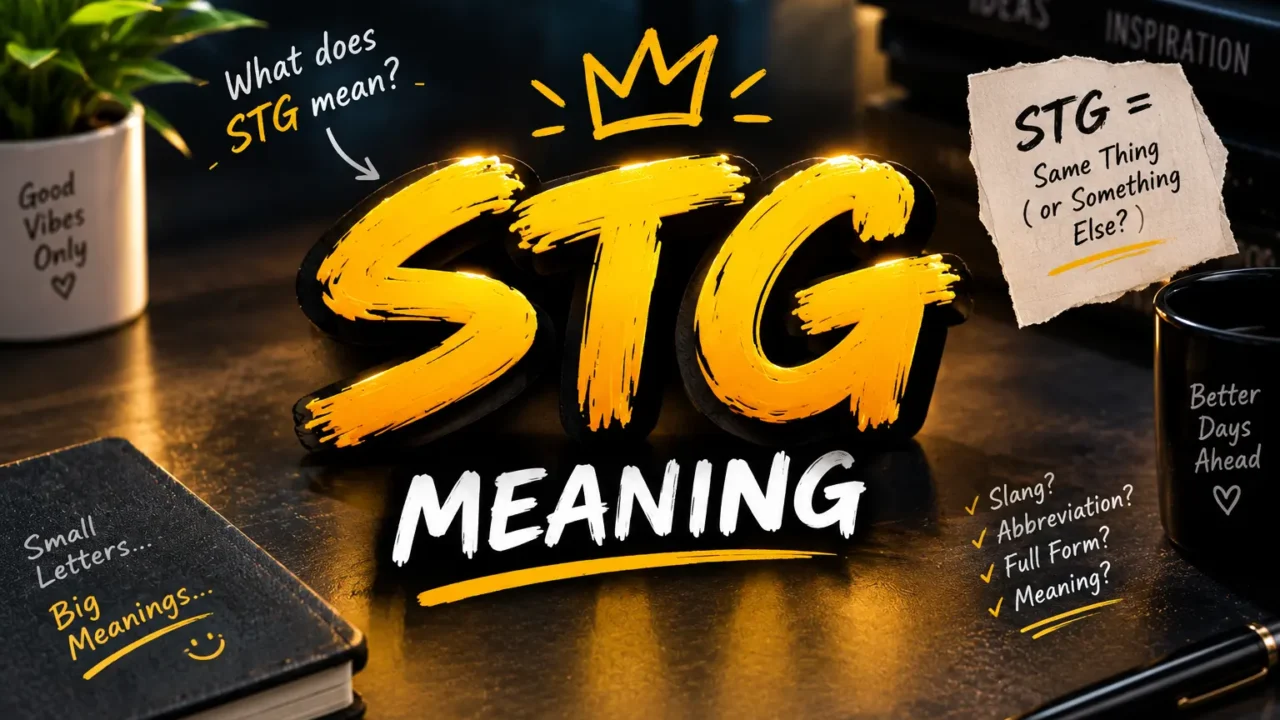 stg meaning
