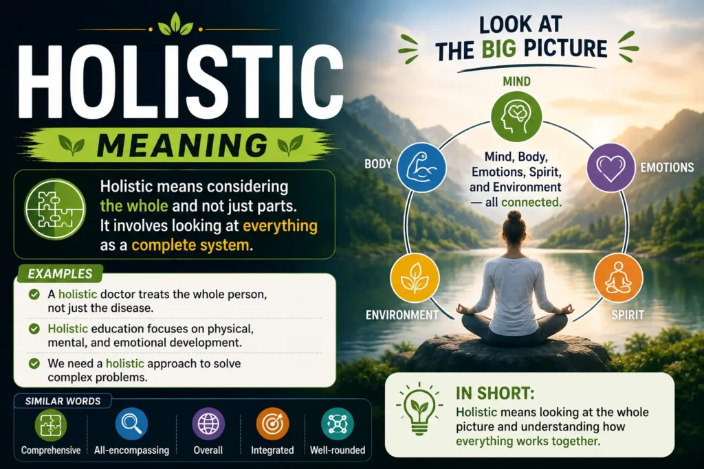 holistic meaning