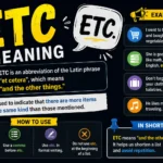 etc meaning