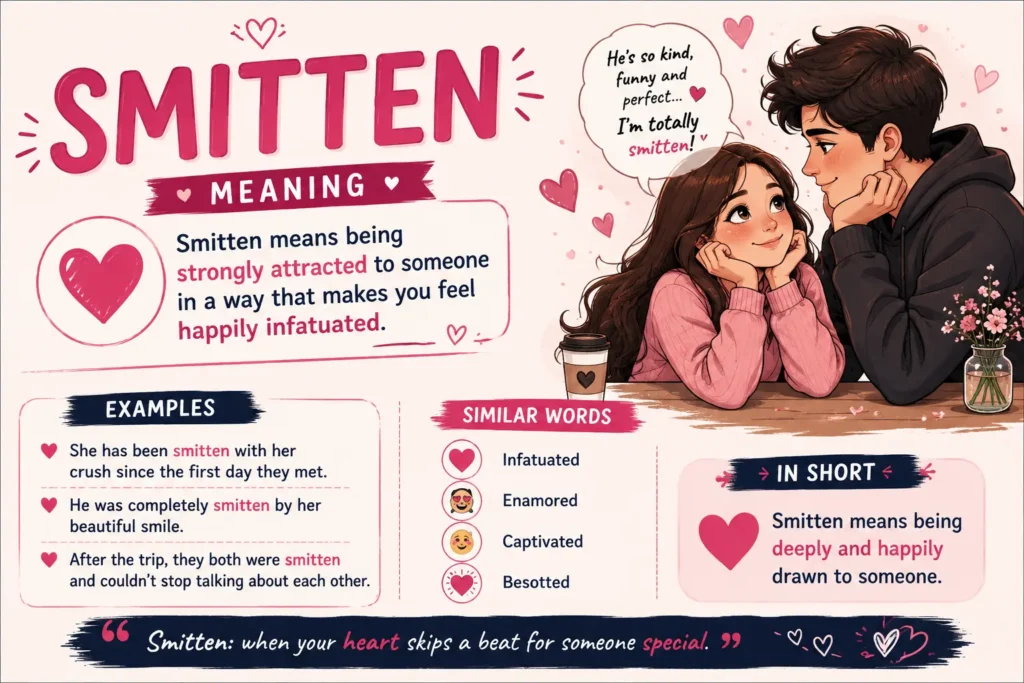 smitten meaning