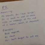 ps meaning